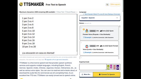 Tabla del Dos sobre la Educación en Casa es Libertad