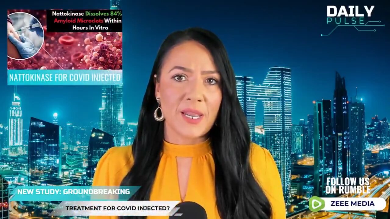 BREAKTHROUGH 🧬 Nattokinase Dissolves 84% of Amyloid Microclots from VAX