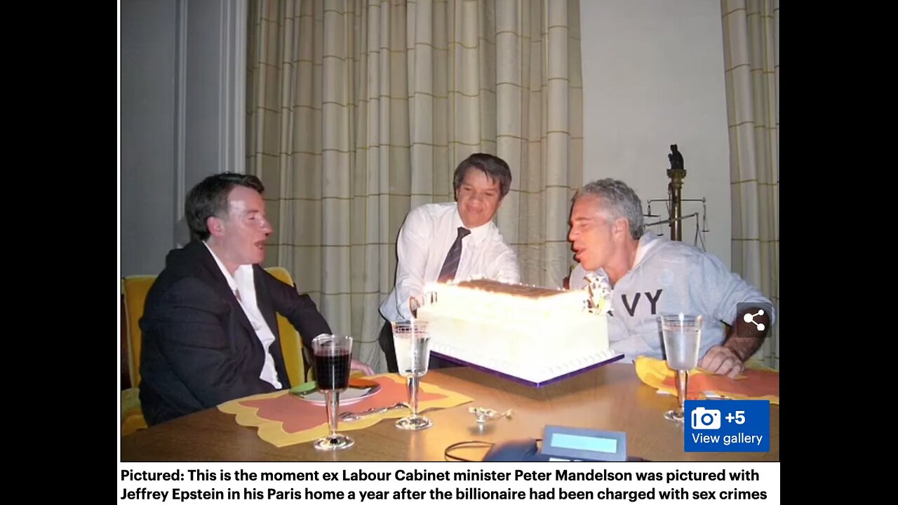Epstein-Suspect Lord Mandelson Confirmed as UK Ambassador to America Plus Midazolam Exclusive