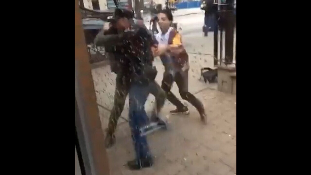 No-One Has A Problem With Violence Until The Outnumbered White Guy Has A Gun…