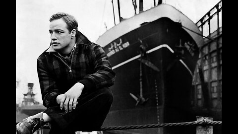On the Waterfront 1954 stars Marlon Brando, Karl Malden, and Rod Steiger