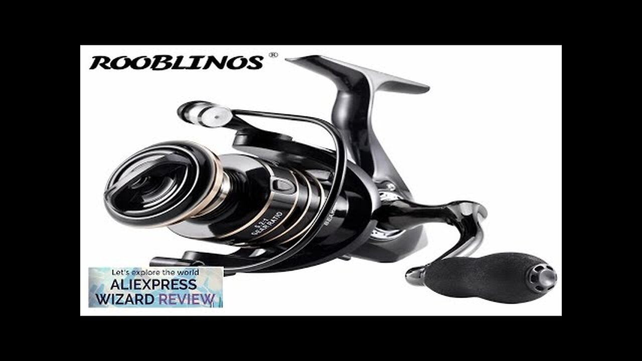 Rooblinos HA Spinning Reels Ultralight Metal 5.2:1 Gear Ratio 2000-7000 Saltwater Or Review