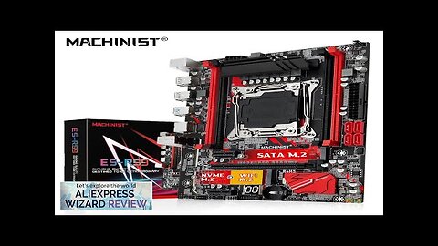 MACHINIST RS9 X99 Motherboard Support Xeon E5 V3 V4 LGA 2011-3 CPU Review