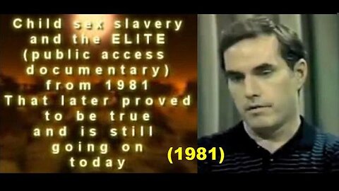 The Pedophile Faggot Elites Child Boys Sex Slaves For Sale Documentary! (1981)