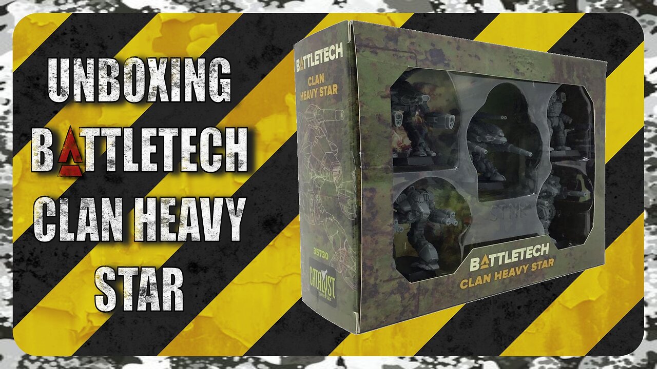 Unboxing Battletech Clan Heay Star : TTM Ep047