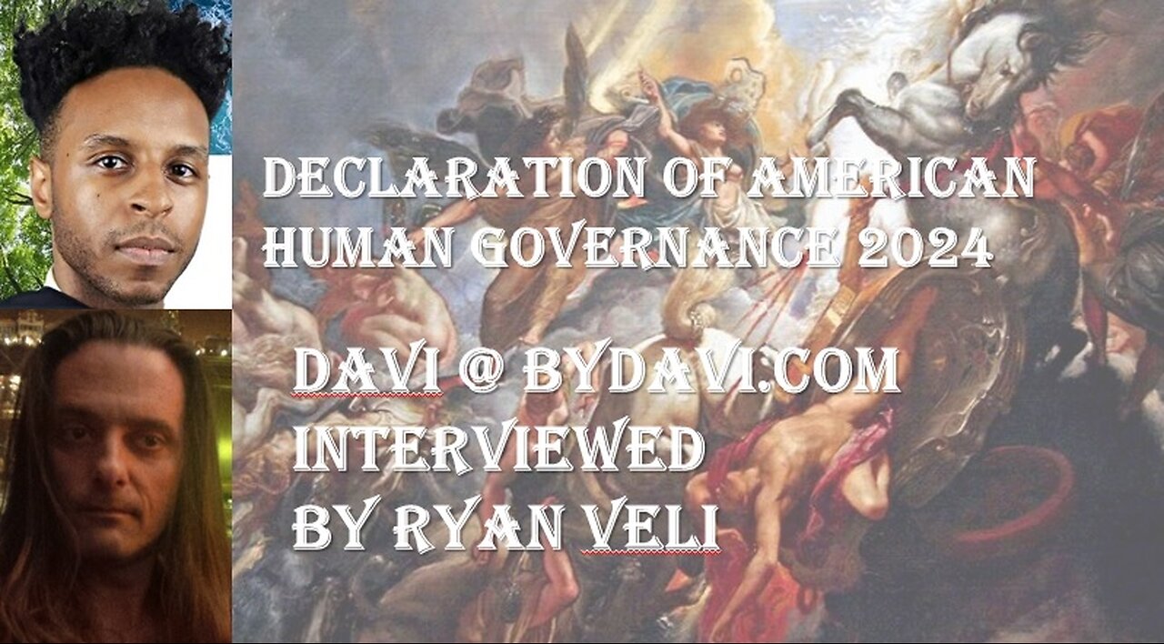 Result & Speech & Interview The Declaration of American Human Governance 2024 Presidential Vote