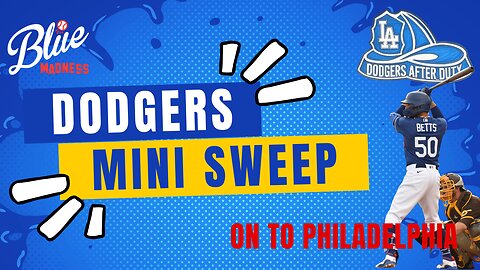 BMP Live: The Dodgers Are On Their Way To Play The Phillies