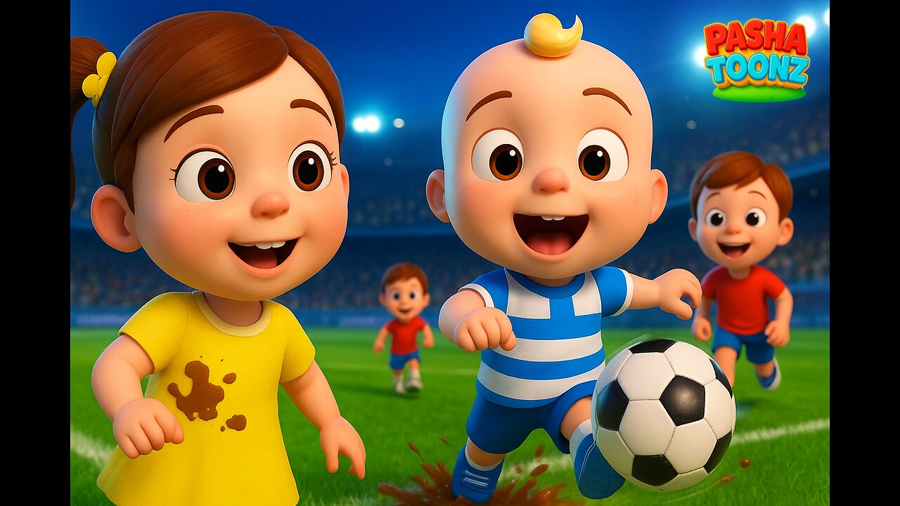 Soccer Song (Football Song) | Nursery Rhymes & Kids Songs | Pasha Toonz