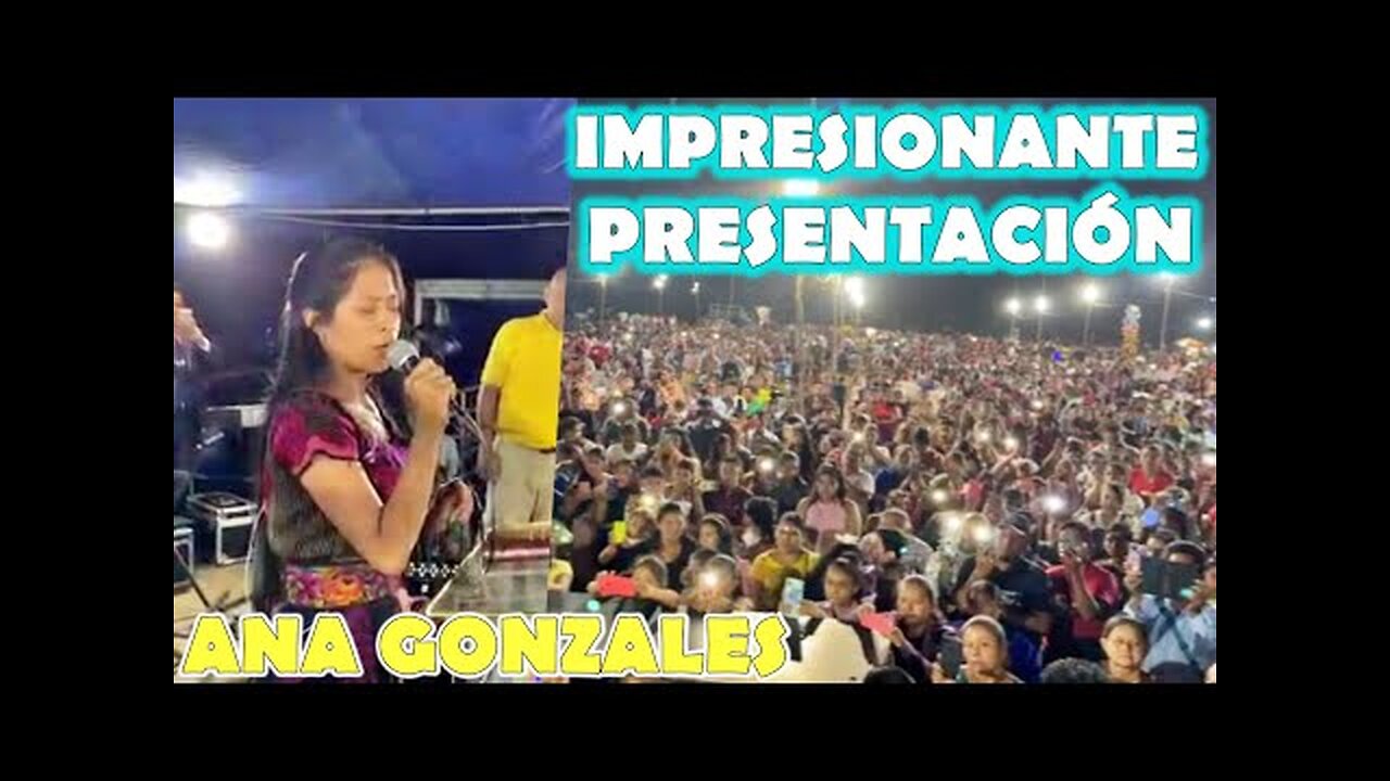 Ana Gonzales - Impresionante Presentación - ¡Concierto Completo.