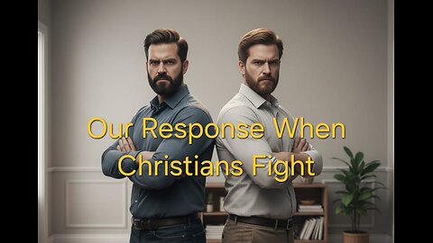 Our Response when Christians Fight | Pastor Aaron Thompson || SFBC