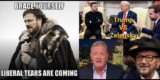 Trump & Zelensky Showdown In White House, Piers Morgan VS George Galloway, AOC Demands To DOJ