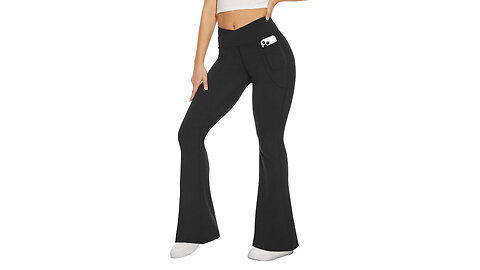 Flare Up Your Style – Women’s Pants with Pockets, FREE Delivery!