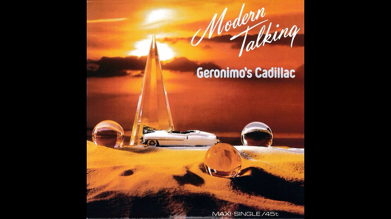 Modern Talking - Geronimo's Cadillac (Maxi Single) 1986/2001 CD