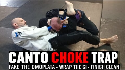 Deadly Canto Choke from Closed Guard: Omoplata Feint to Leg-Over Finish