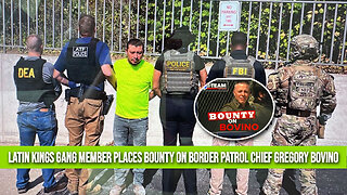 Latin Kings Gang Member Puts a 𝐁𝐎𝐔𝐍𝐓𝐘 on Border Patrol Chief Gregory Bovino!