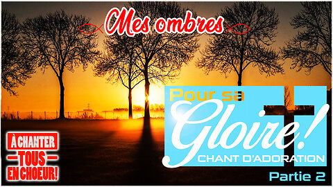 MAGNIFIQUE CHANT D'ESPÉRANCE | qui chasse nos ombres | 🙏❤️🙏- MES OMBRES -🙏❤️🙏 #chansonchrétienne