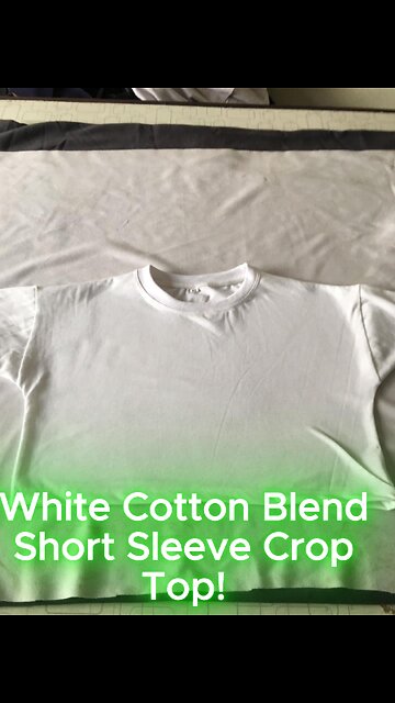 Classic Cotton Crop Top for Effortless Everyday Style