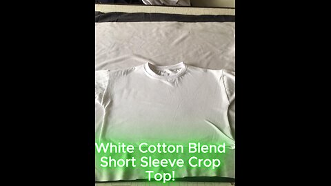 Classic Cotton Crop Top for Effortless Everyday Style