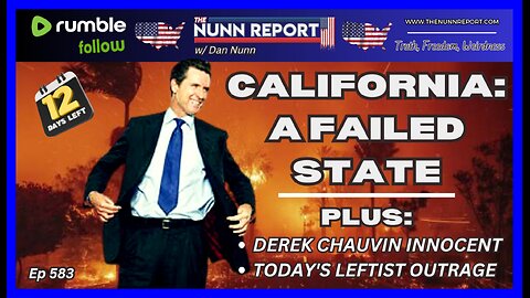 Ep [583] CA Burning: A Failed State | Derek Chauvin Innocent! | Greenland Jackpot