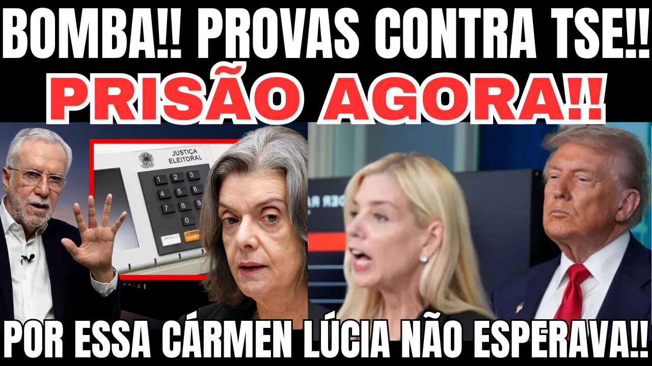 Bomba! PRISÃO ACABA DE SER DECRETADA!! CÁRMEN LUCIA E LULA DA SILVA ENVOLVIDOS!!