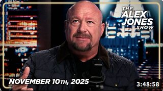 MONDAY FULL SHOW 11/10/25: Dems Brace For Incoming Indictments Of More Deep State Kingpins Including Adam Schiff! Schumer Buckles, Paving Way To End Shutdown As Early As Thursday! PLUS, General Mike Flynn Joins Alex Jones To Warn That America's Enemi