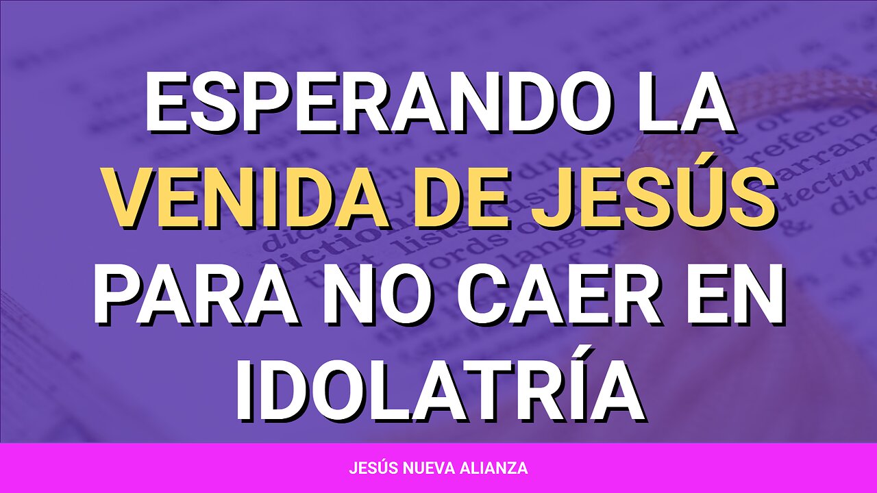 🕊️ Esperando la venida de Cristo para no caer en idolatría | Hechos 7:37-43