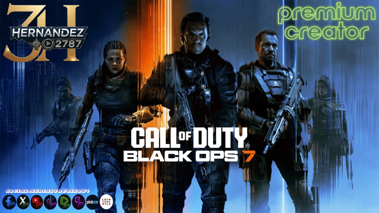 COD Black Ops 7 - 2nd playthrough/ Campaign / Zombie and CAMO grind.