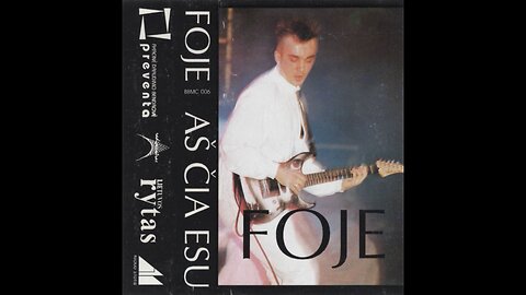 Foje - Aš Čia Esu (Bomba Records) 1994 MC