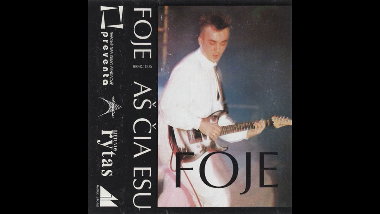 Foje - Aš Čia Esu (Bomba Records) 1994 MC