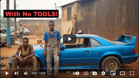 Genius African Mechanics Restore a 1992 Corolla GT