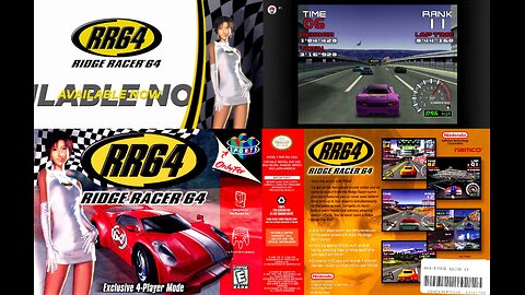 Wow! Wait a Min,Ridge Racer 64 coming to the Nintendo Switch Online + Expansion Pack????