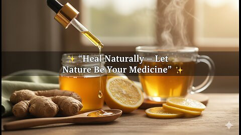 🌿 Soothing Power of Nature — Organic Ginger Herbal Drops for Instant Sore Throat Relief 🍯🫚