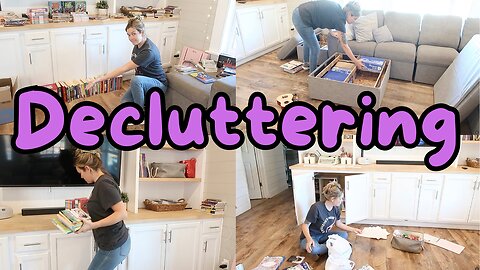 DECLUTTERING + CLEANING MOTIVATION