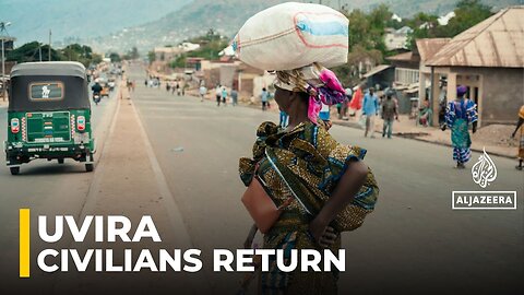 M23 advances in South Kivu: People start returning home to city of Uvira