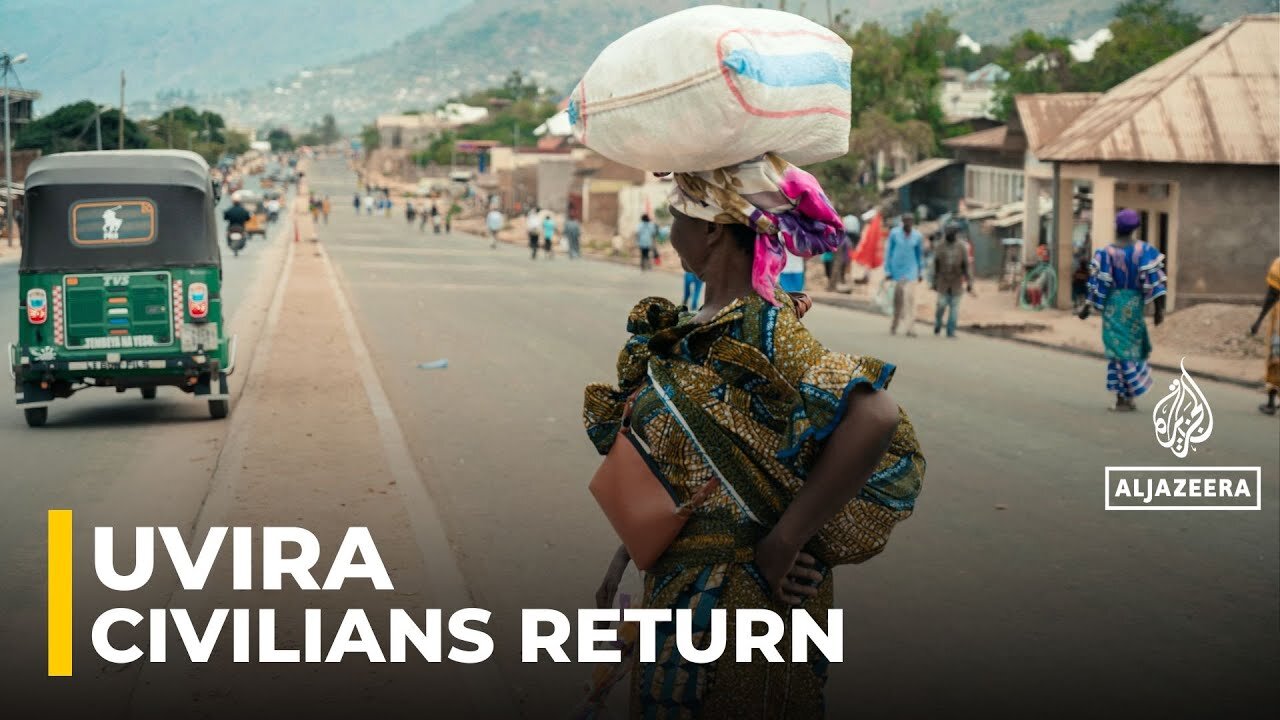 M23 advances in South Kivu: People start returning home to city of Uvira