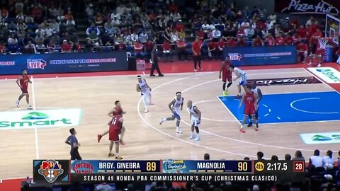 Brgy. Ginebra vs Magnolia Closing Moments [PBA S49 Comm's Cup | Dec. 25, 2024]