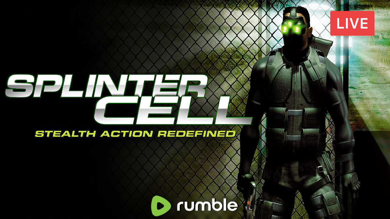 THE ULTIMATE STEALTH GAME :: Tom Clancy's Splinter Cell (2002) :: FIRST TIME PLAYING {18+}