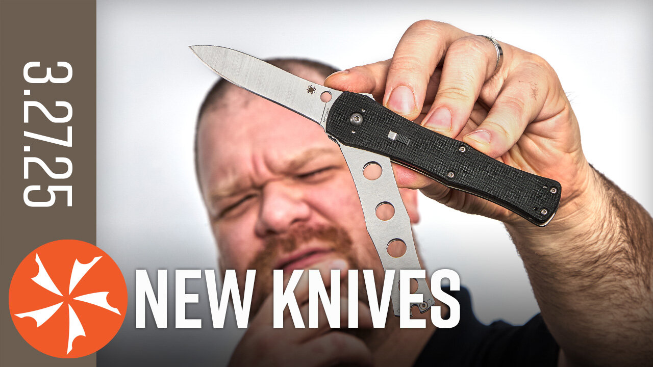 Feed Your Fixed Blade Fix - New Knives March 27th, 2025 at KnifeCenter