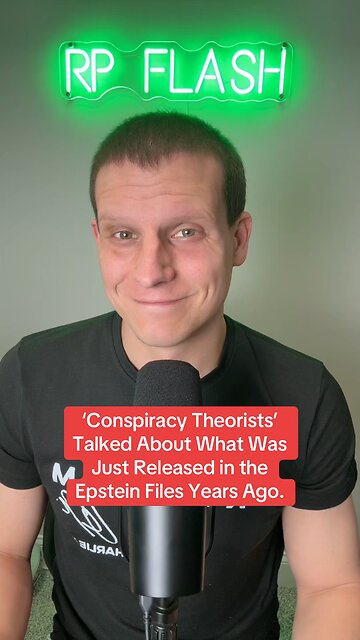 Conspiracy Theorists’ talked about what was just released in the Epstein Files years ago