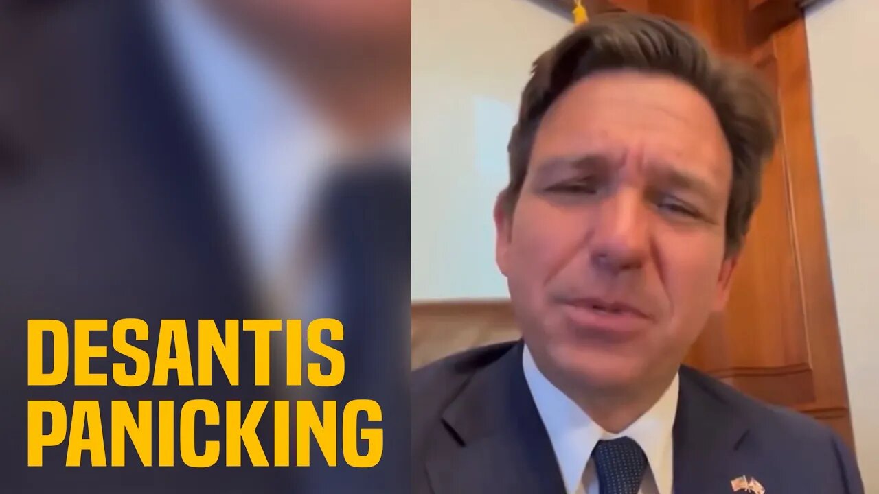 DeSantis MELTS DOWN after getting SLAPPED DOWN