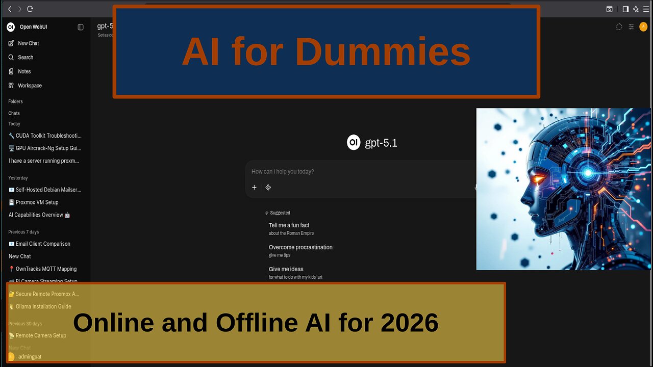 AI for Dummies | Online and Offline AI for 2026
