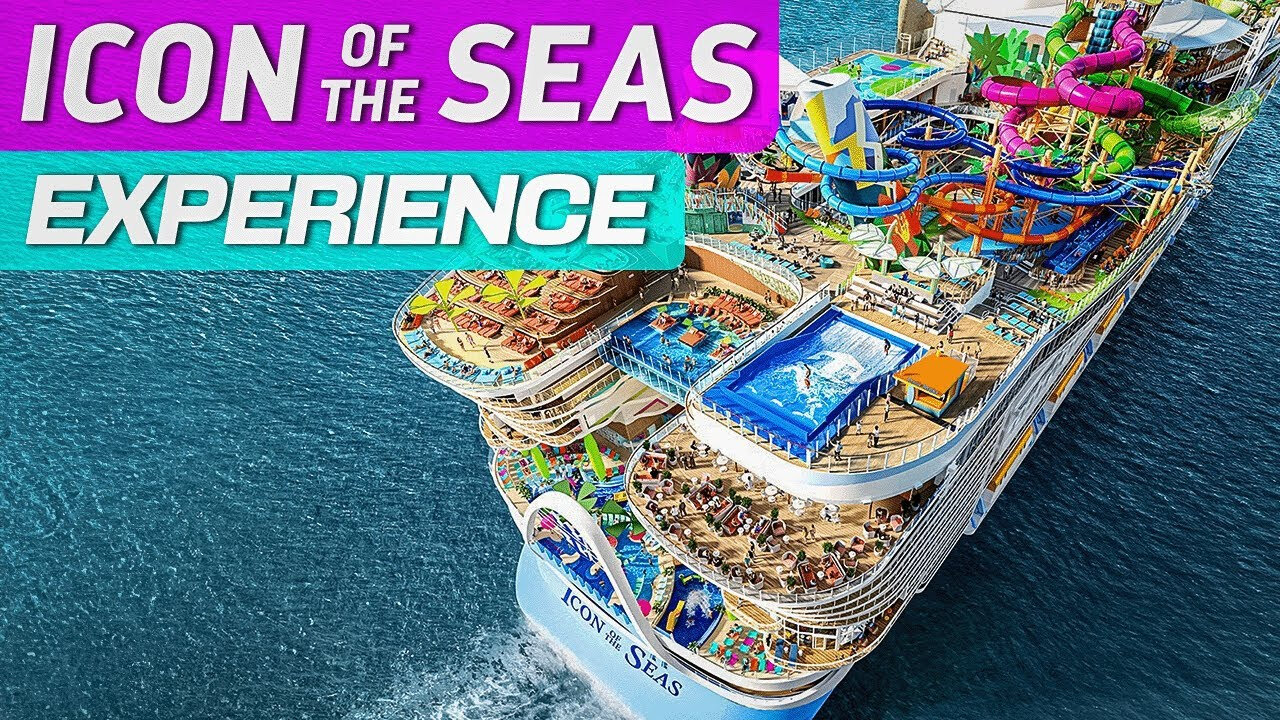 This is the World's Largest Cruise Ship Icon of the Seas