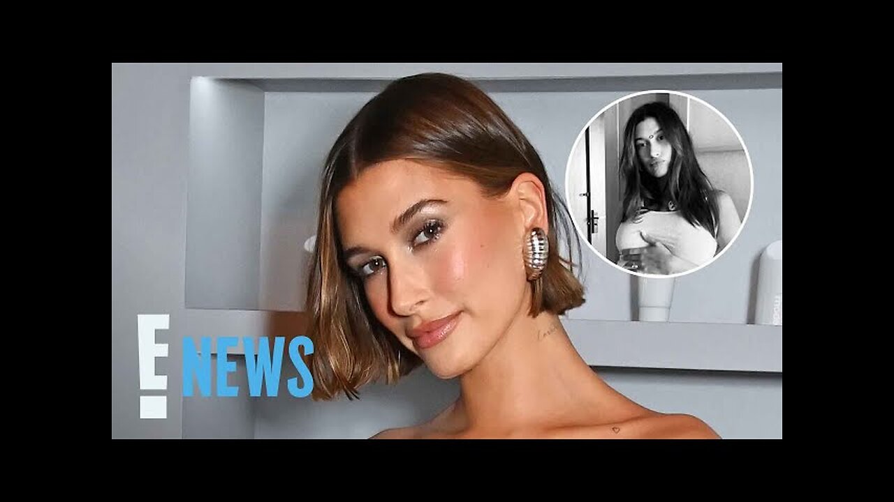 Hailey Bieber Posts Throwback Pregnancy Pic as She Reflects on 2024 | E! News