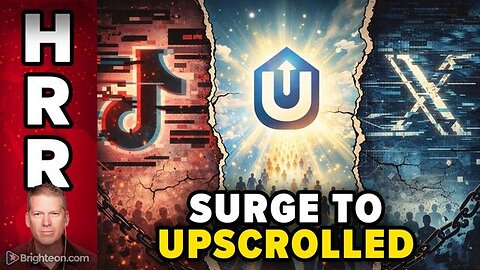 Mass Exodus to UPSCROLLED as TikTok and X Collapse Due to Zionist Censorship