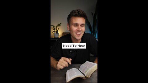 Needed To Hear