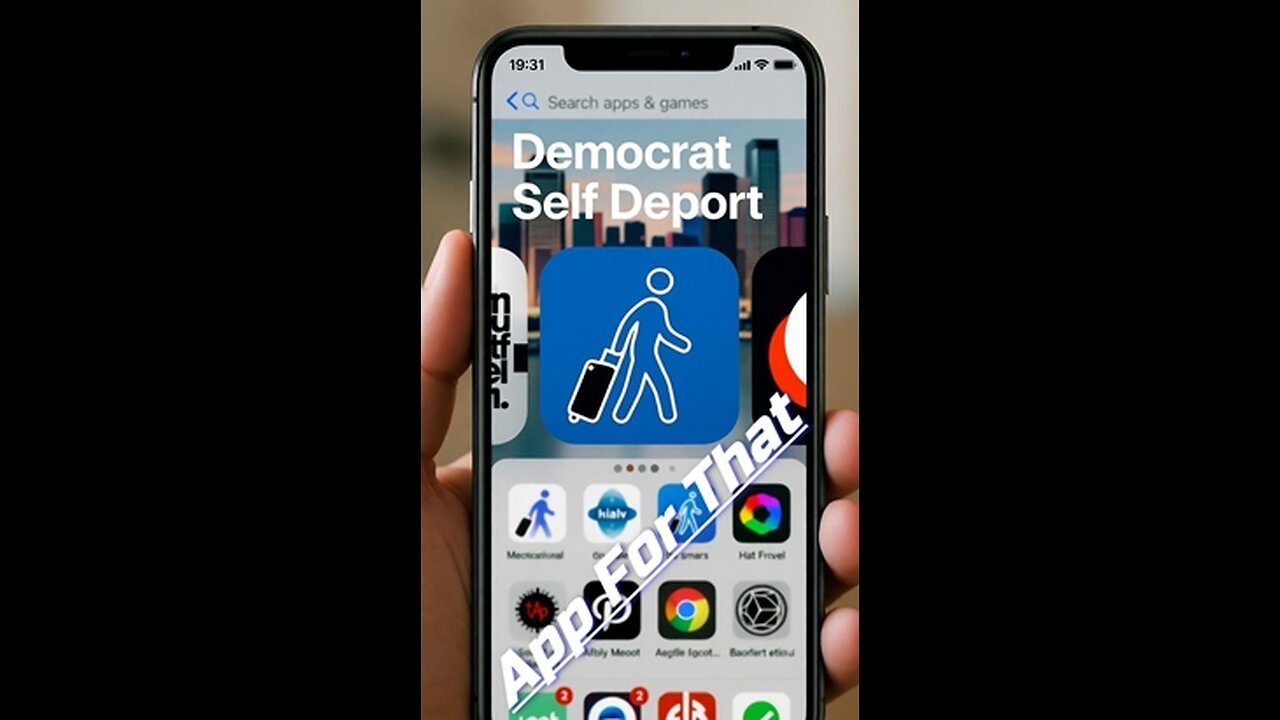 There's An App For That (Democrat Self Deport)