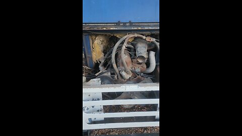 AM General FJ-8A 232 spins over after being froze up #justdriveit #genx #fyp #amgeneral #fj8a