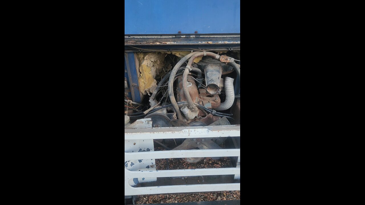 AM General FJ-8A 232 spins over after being froze up #justdriveit #genx #fyp #amgeneral #fj8a