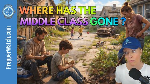 The middle class is disappearing faster than snow on a hot summer day.