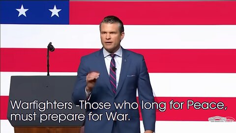 Secretary of War Pete Hegseth FULL REMARKS at the WAR DEPARTMENT ADDRESS- 9 30 2025